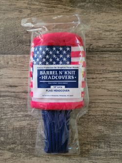 American Flag Golf Headcover