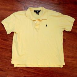 Polo Sport Yellow Polo shirt