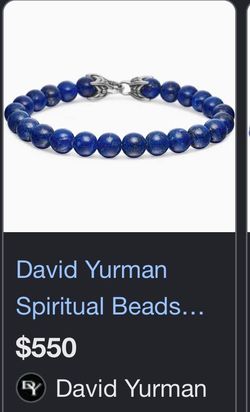David Yurman spirit beads blue