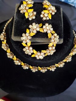Rhinestone 3 piece set