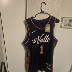 Brand New With Tags Nike Dri Fit Devin Booker Book Size Xl 52 Phoenix Suns Jersey 