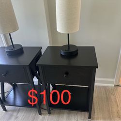 Nightstand And  Dresser 