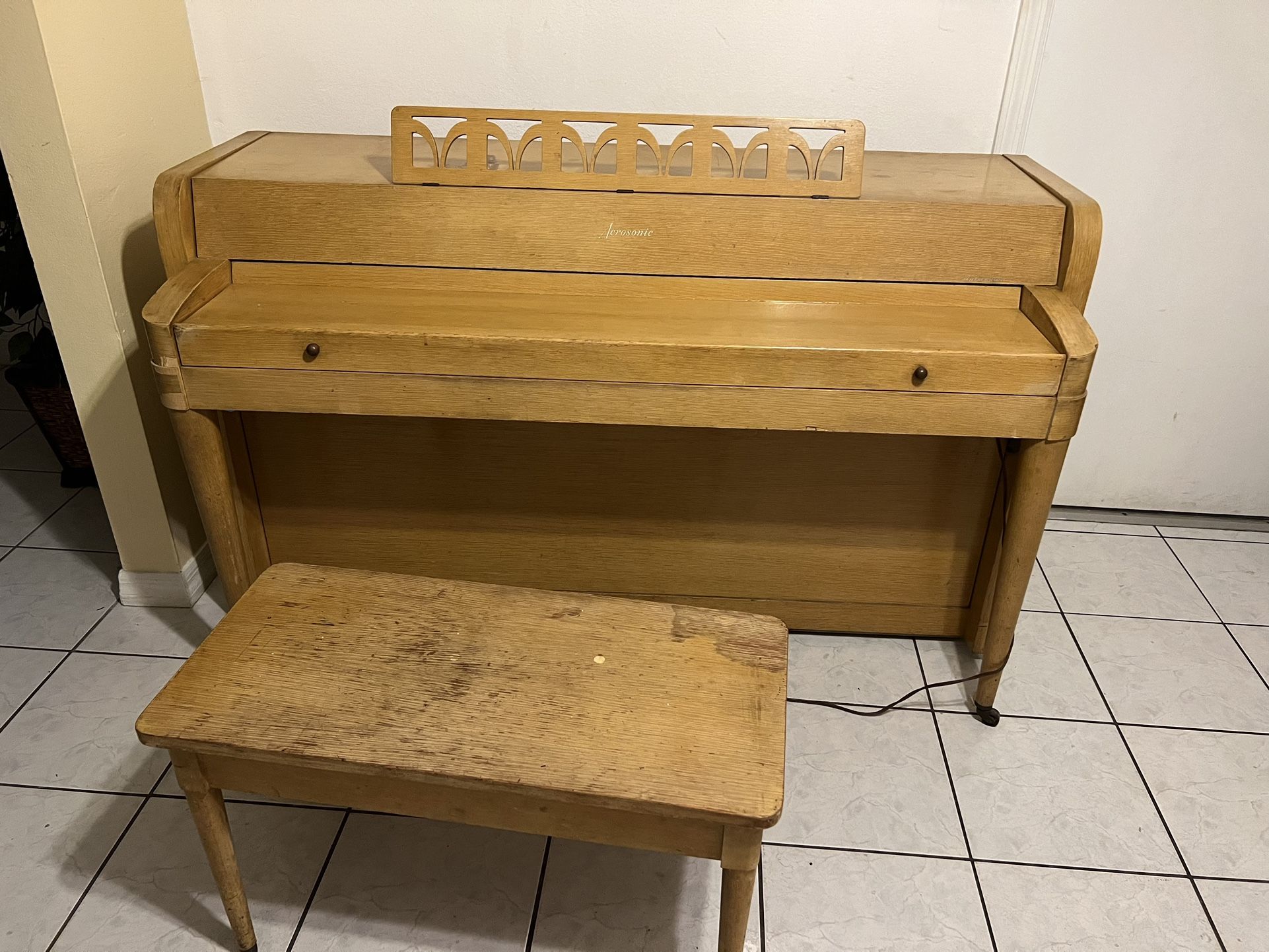 1950s Vintage Piano