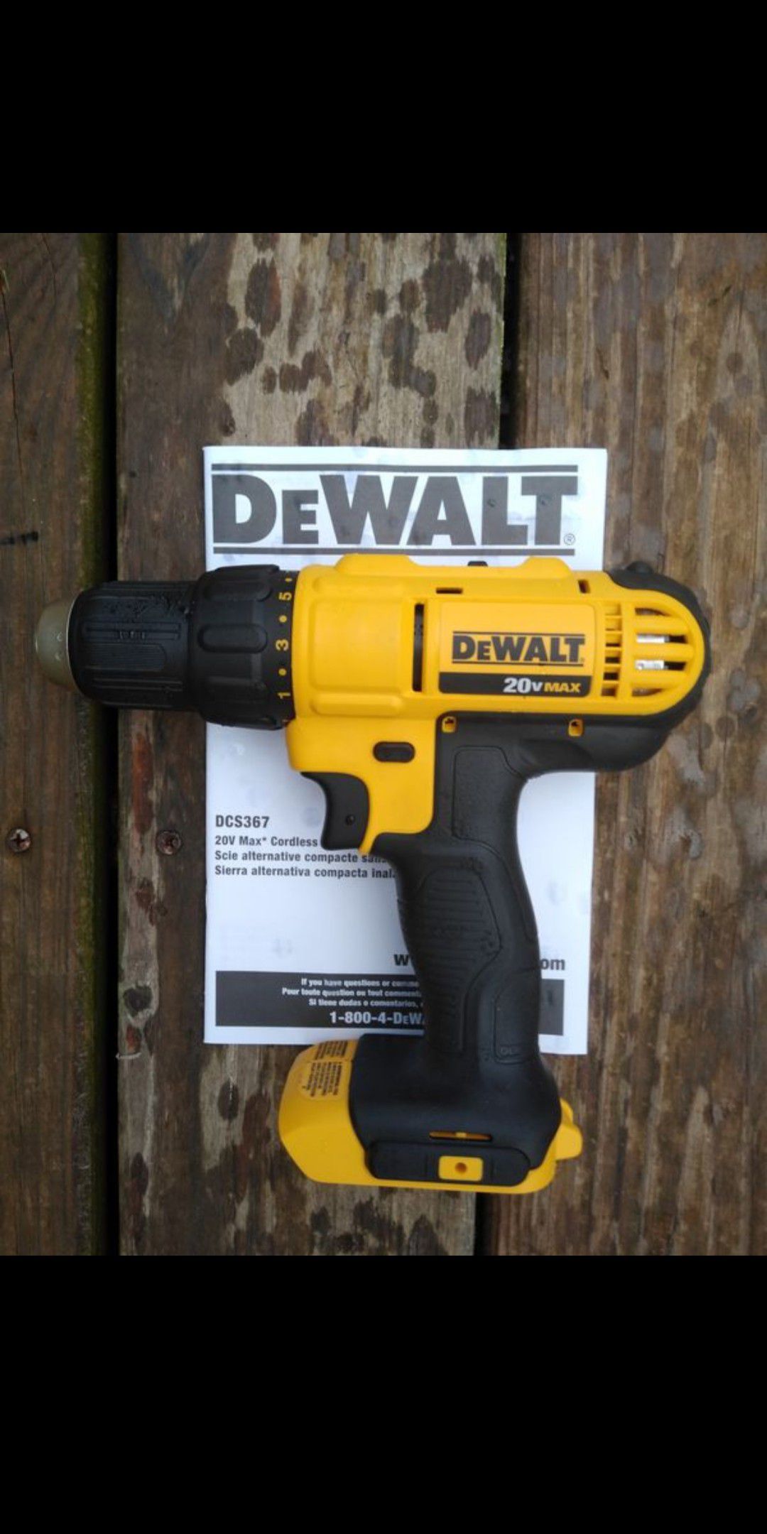 *BrandNew* 20-Volt MAX 1/2-in 2-speed drill/driver- *tool only*
