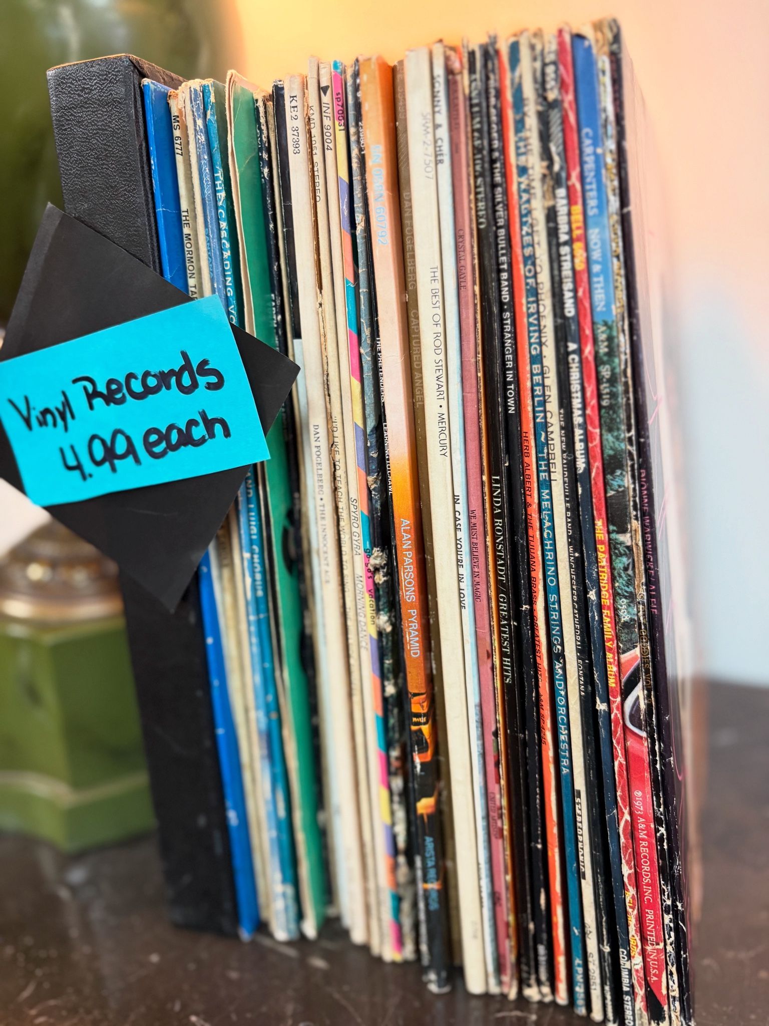 Vinyl Records $4.99 each