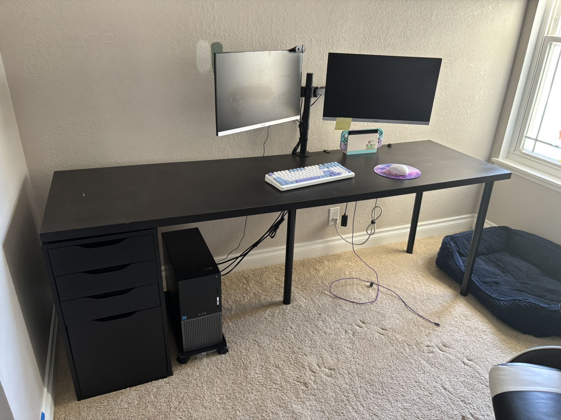 IKEA Desk With Alex Drawer