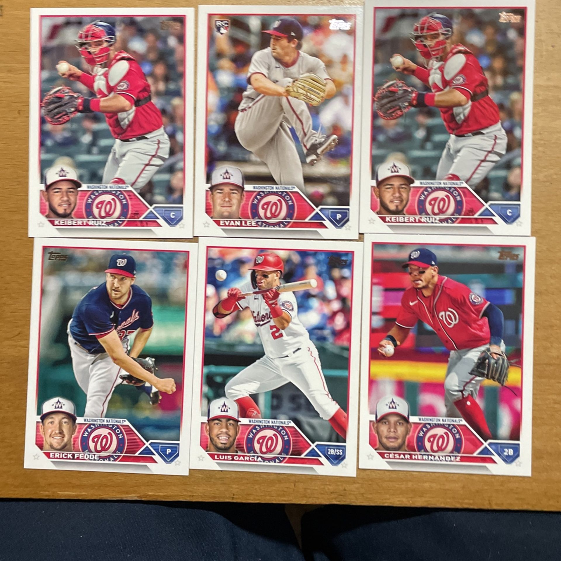 2023 TOPPS WASHINGTON NATIONALS 31 CARD LOT