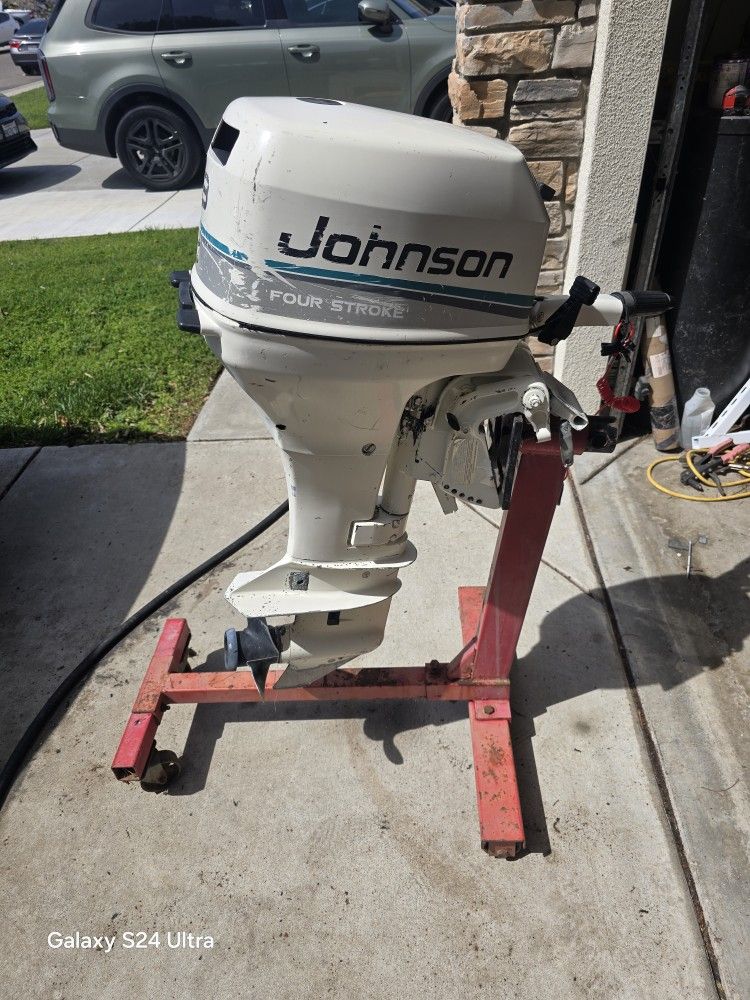 98 Johnson 8hp 4 Stroke