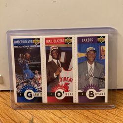 Bryant/Garnett/O’Neal Rookie Card Mini’s