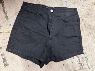 Wild Fable Black High-Rise Shorts 6