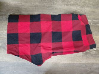 Lularoe TC2 Red & Black Buffalo Plaid Leggings