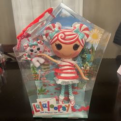 New Lalaloopsy Mint E Stripes With Pet Dog