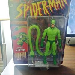 Marvel Legends Spiderman Classics Retro Walmart Exclusive Scorpion