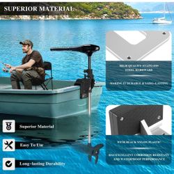 Universal Transom Trolling Motor Mount for Kayaks/Kayak