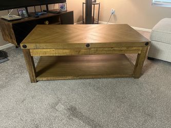 Wood center table