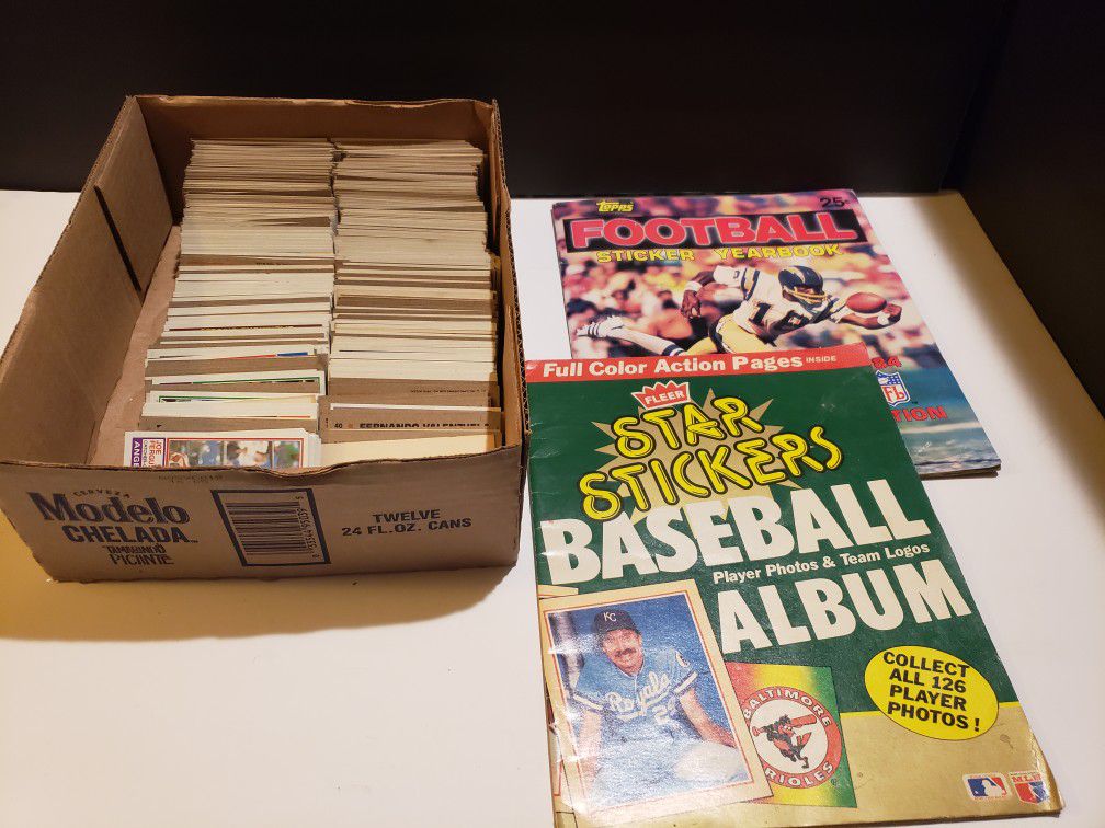 Topps Baseball Cards + Sticker Books Lot - Might All Be 1983 (You get everything)