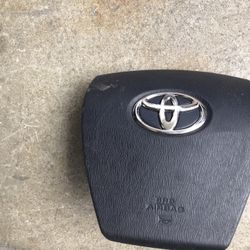 BOLSAS DE LA RODILLA Y DEL VOLANTE 2010-2015 TOYOTA PRIUS REGULAR.