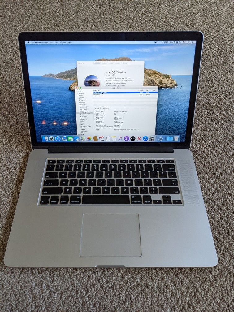Apple MacBook Pro 15" Retina Dual GFX