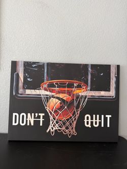 “Basketball” Poster Home Decor
