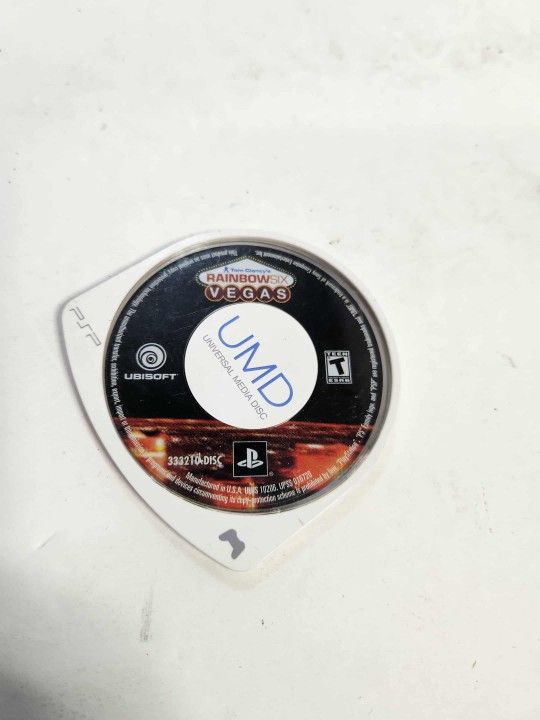 Rainbow Six Vegas PSP UMD Disk GAME ONLY Sony Playstation Portable Shooter
