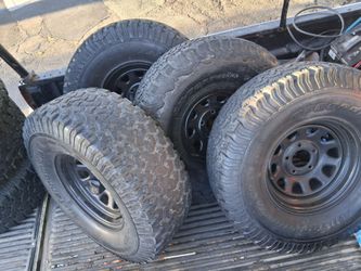 5x5 chevy rims and tires