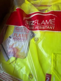 Portwest BizFlame Flame-Resistant Hi-Vis Shirt