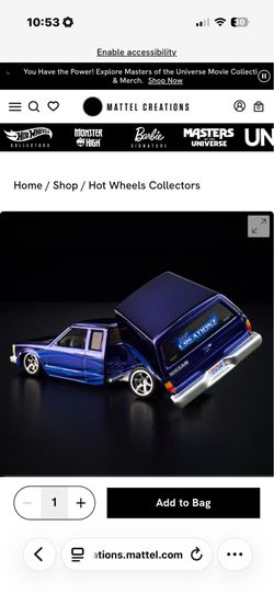 Hot wheels Nissan 720 King cab Red Line Exclusive