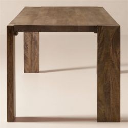 CB2 Mango Wood Dining Table 63”