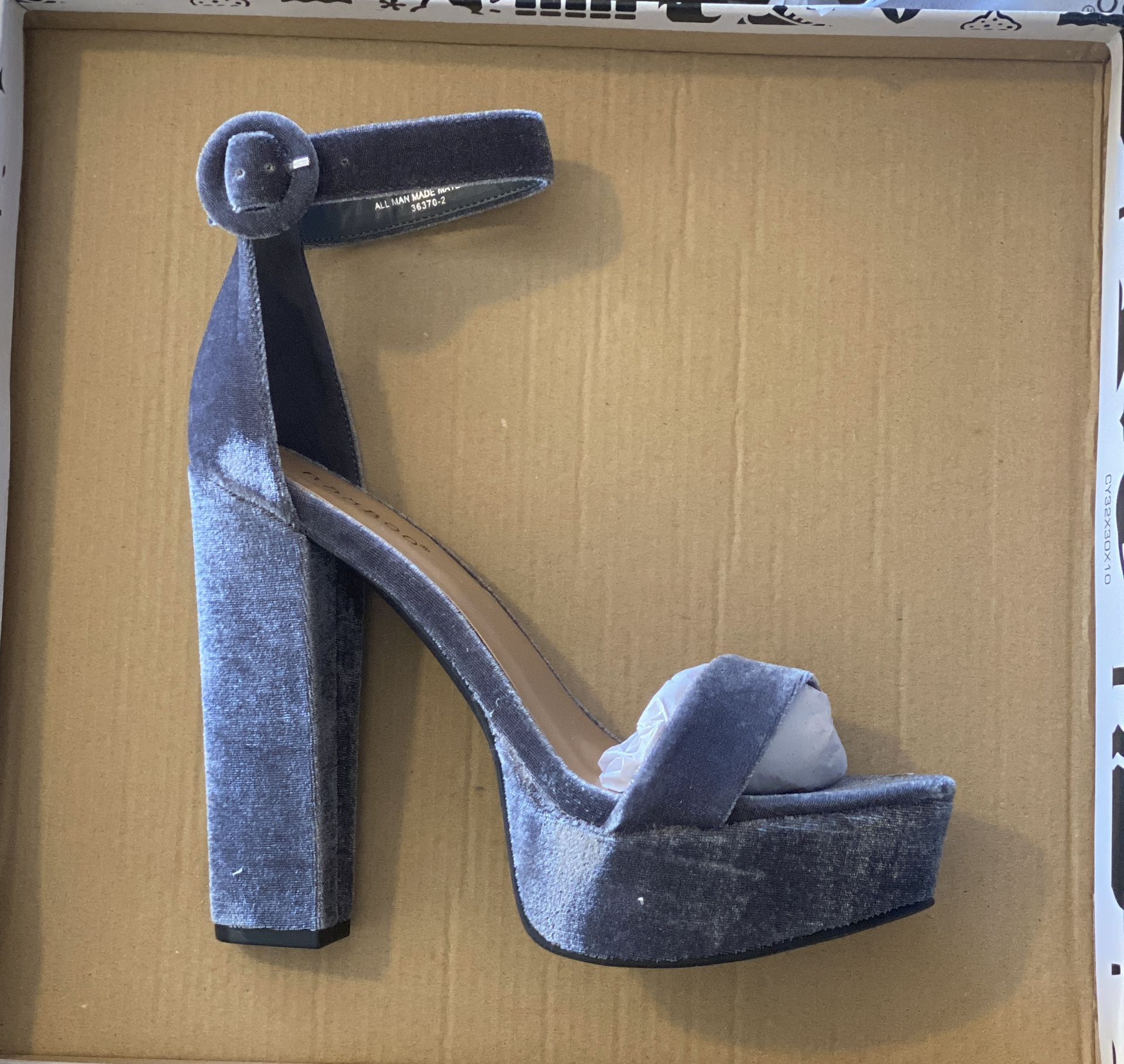 Bamboo Shoes 5 Inches High Heels Size 6 1/2