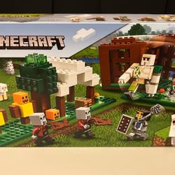LEGO MINECRAFT 21167 THE TRADING POST 201 PCS NEW IN BOX 2021 RETIRED
