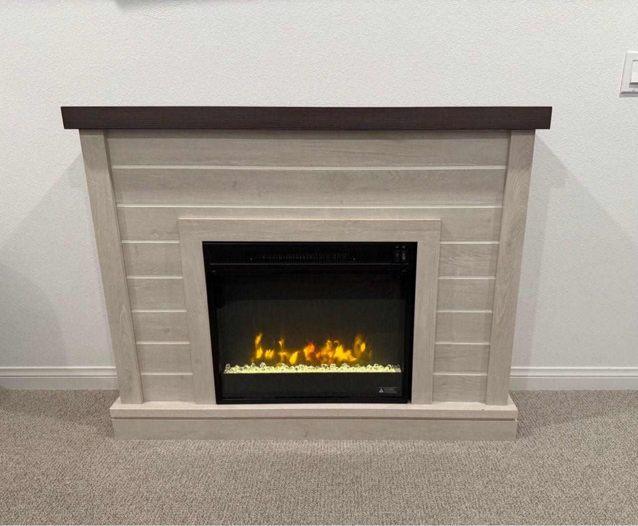 Normal Chula Electric Indoor Fireplace for Sale in Chula Vista, CA - OfferUp