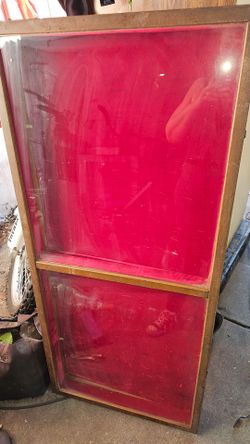 Antique display case