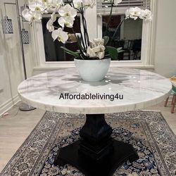 Genuine Marble Dining Table Brand New In Box
