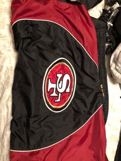 SF 49ers zip up jacket