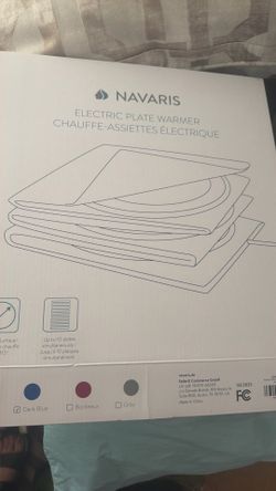Navaris Electric Plate Warmer – Brand New 50 OBO