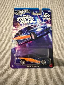Hot wheels fast and furious silver series nissan silvia