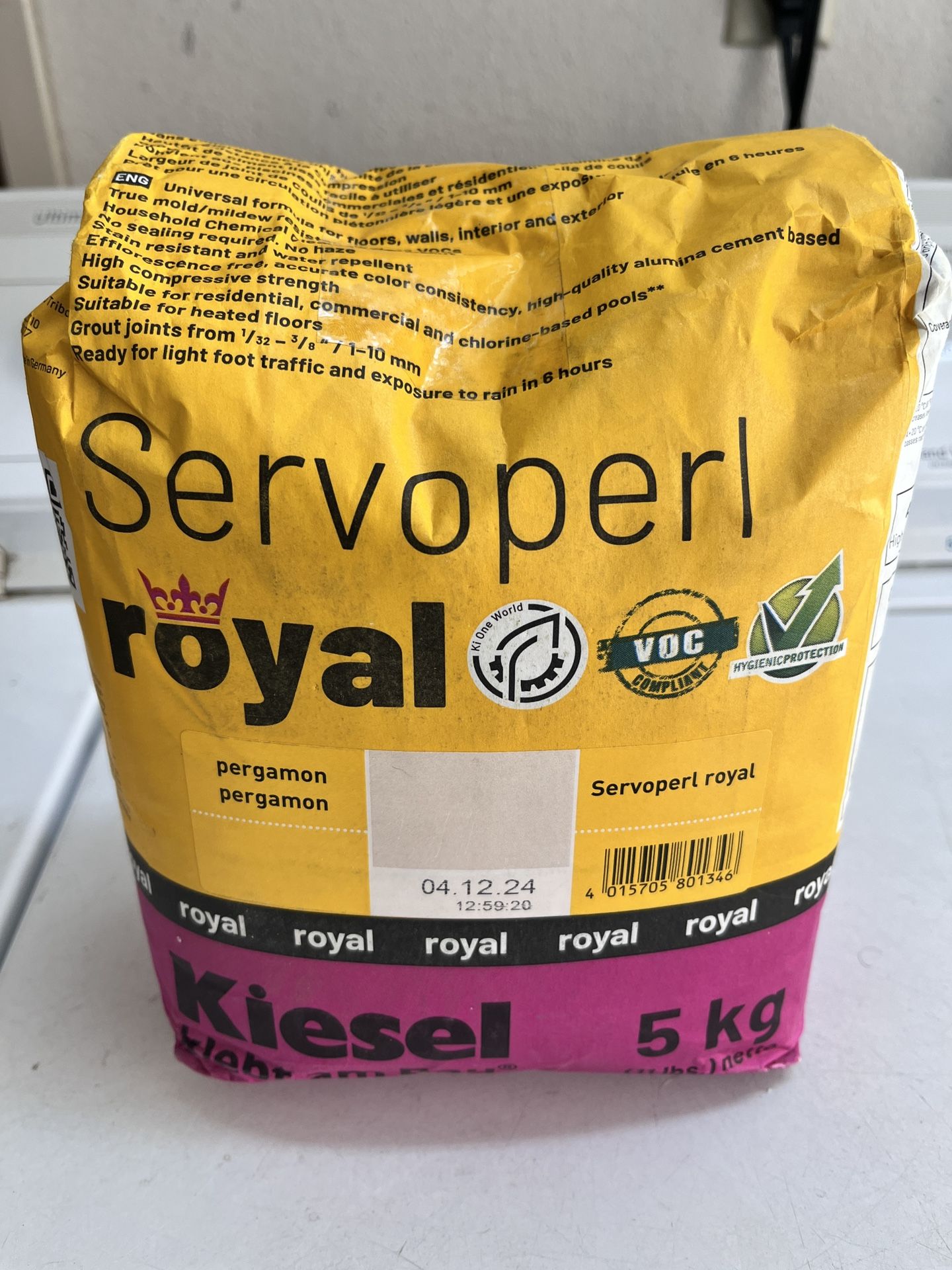 Grout For Time Brand New Bag Unopened