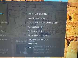 Dell 27-inch 4K UHD 60Hz USB-C Monitor - S2722QC 2HDMI