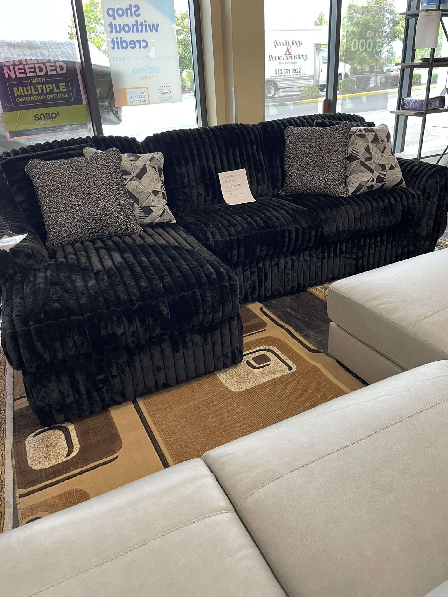 2 Piece Sectional On Sale