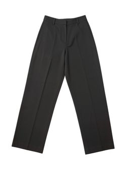 Black Wide-Leg Dress Trousers size 2
