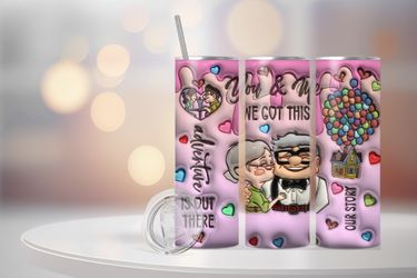 You And Me 20oz Tumbler *CUSTOMIZABLE*