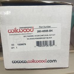 Wilwood Break Master Cylinder (contact info removed)-BK