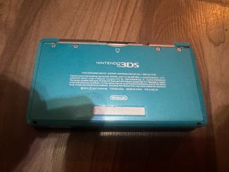 Nintendo 3ds Aqua blue