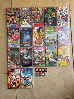 Nintendo switch games authentic