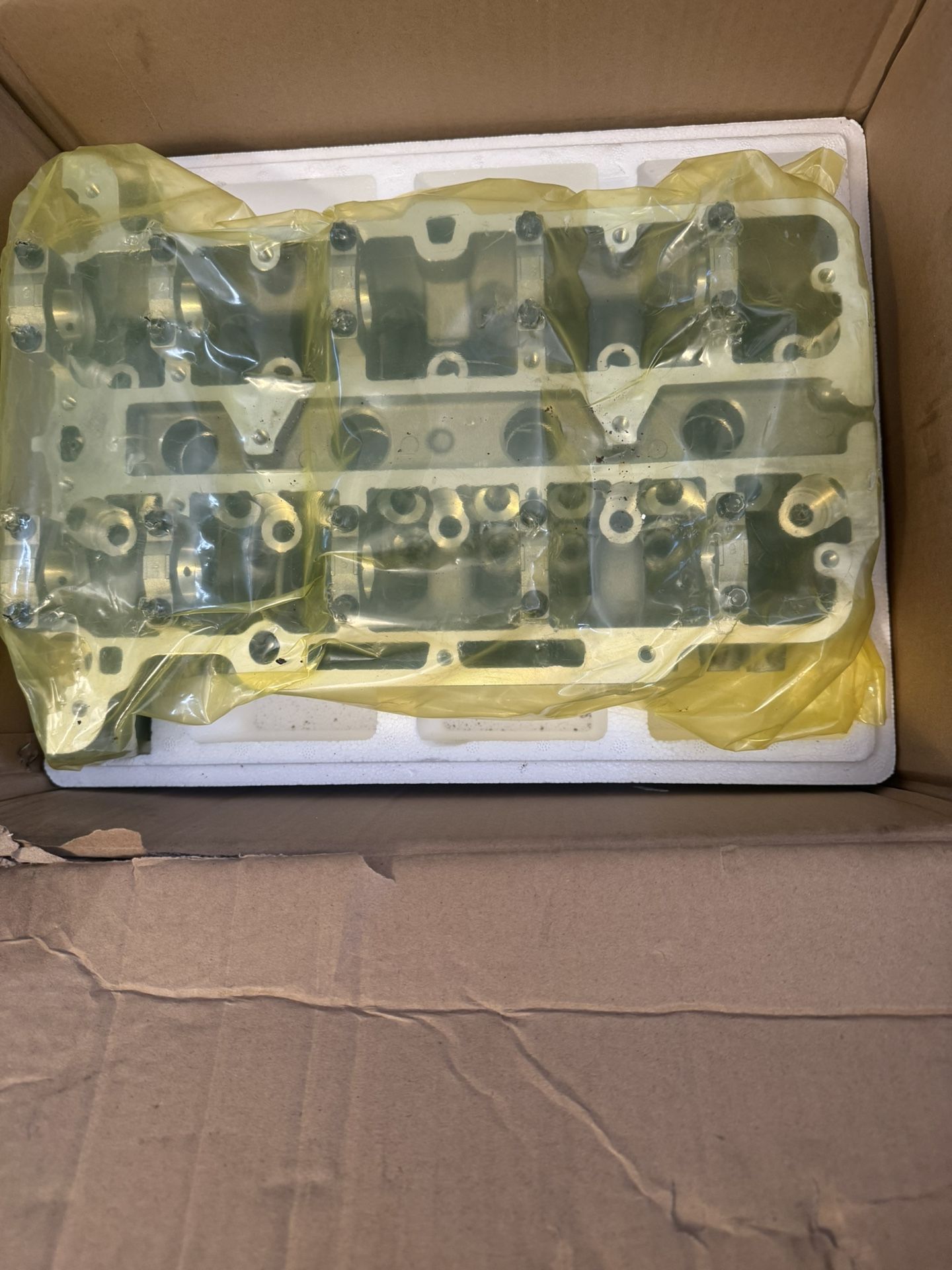 Cylinder Head Replacement w/head Gasket Kit & Water pump