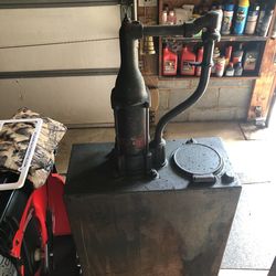 Antique Oil  Pump Dispenser 