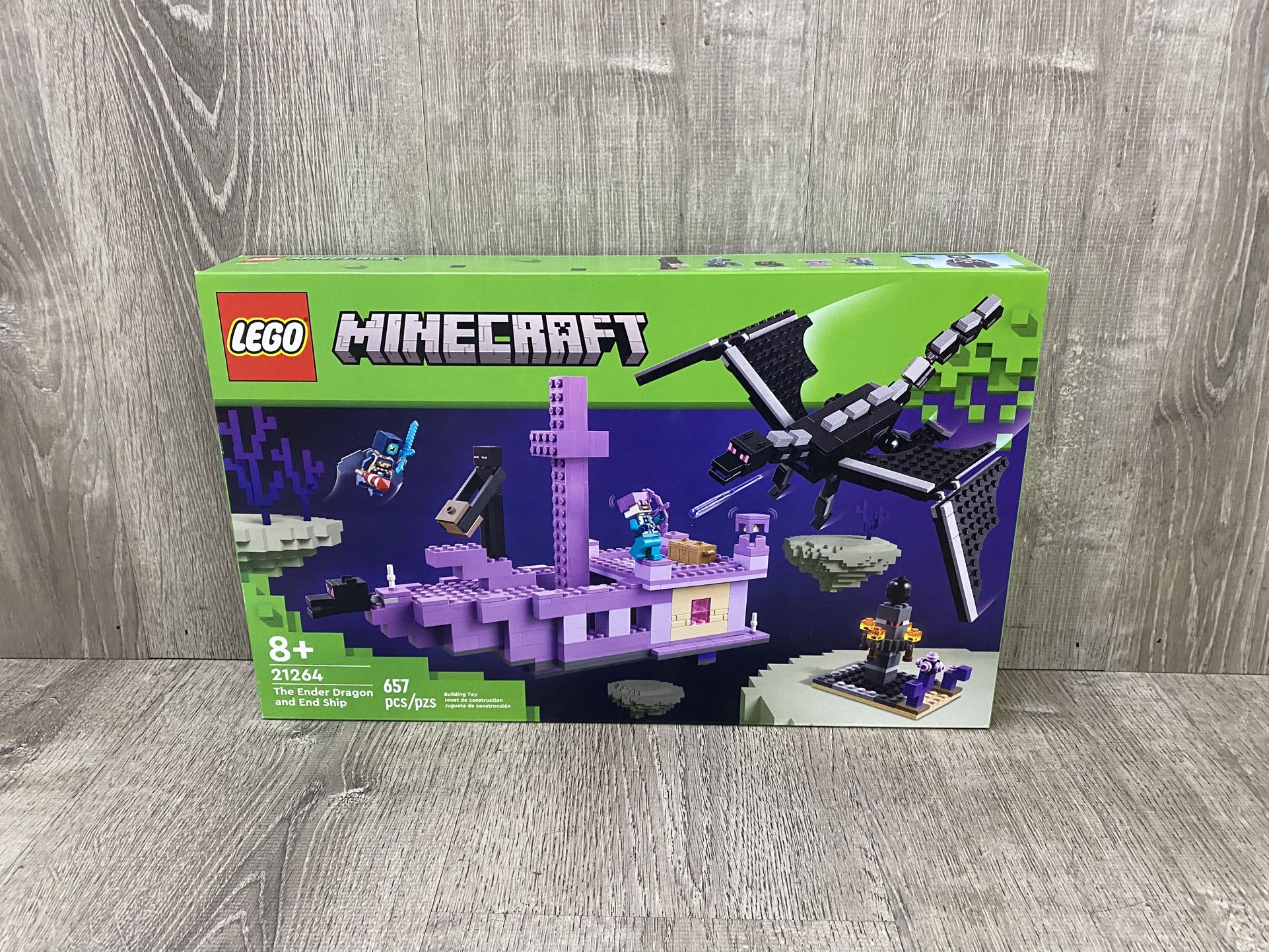 Lego Minecraft 21264 The Ender Dragon and End Ship