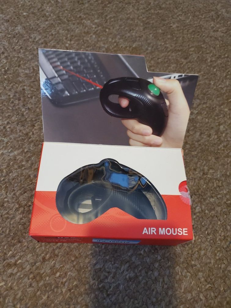 Air Mouse. Handheld wireless mouse/pointer.