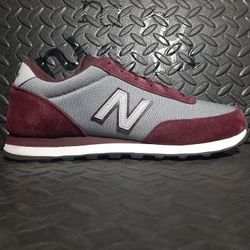 New Balance 501 "NORCOM GREYHOUNDS" maroon/Grey Size 11 