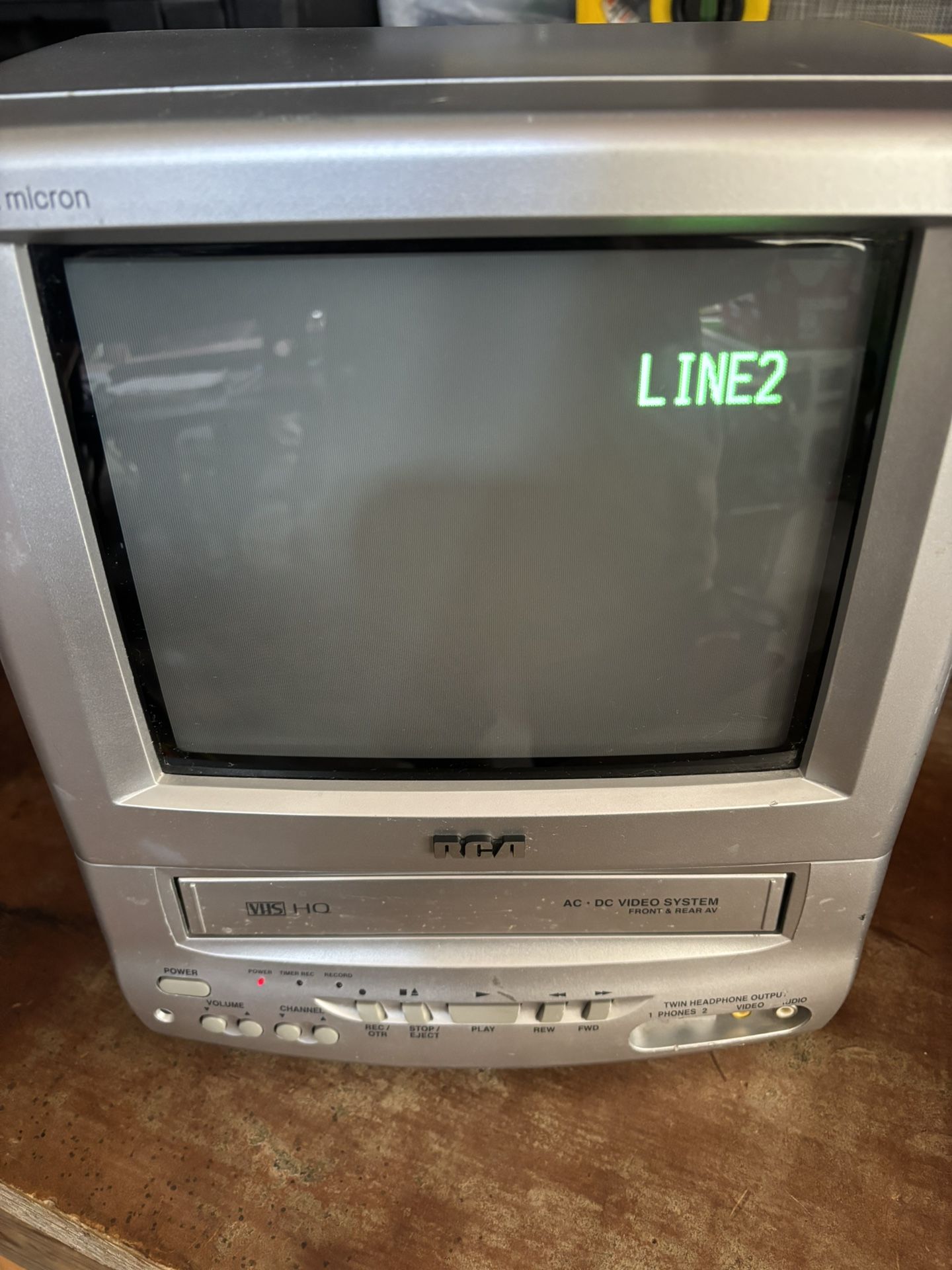 RCA TV VCR Combo